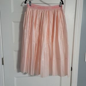Adidas Pink Pleated Skirt
